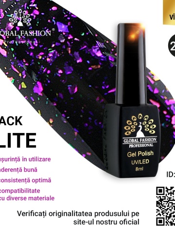 Oja semipermanenta BLACK ELITE, Global Fashion 8 ml, 212 - Img 1