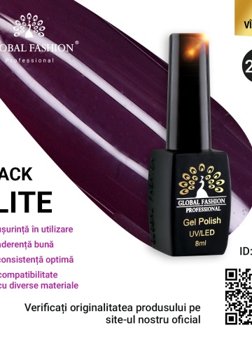 Oja semipermanenta BLACK ELITE, Global Fashion 8 ml, 287 - Img 1