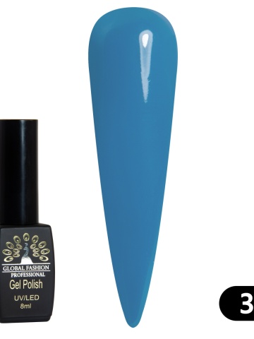 Oja semipermanenta Black Elite, Global Fashion 8 ml, 321 - Img 2