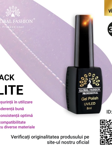Oja semipermanenta Black Elite, Global Fashion 8 ml, 334 - Img 1
