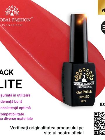 Oja semipermanenta Black Elite, Global Fashion 8 ml, 358 - Img 1