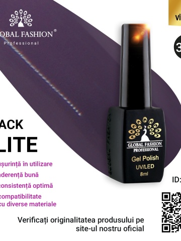 Oja semipermanenta Black Elite, Global Fashion 8 ml, 362 - Img 1