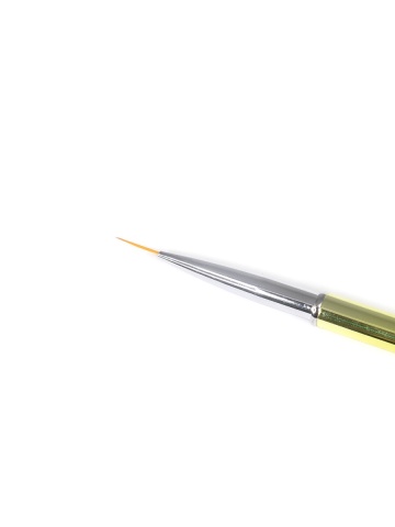 Pensula cu varf subtire, pentru pictura pe unghii, verde, 0 - Img 2