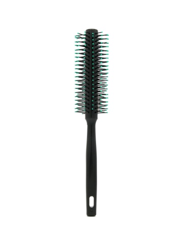 Perie de par, circulara, 8510, negru/verde - Img 1