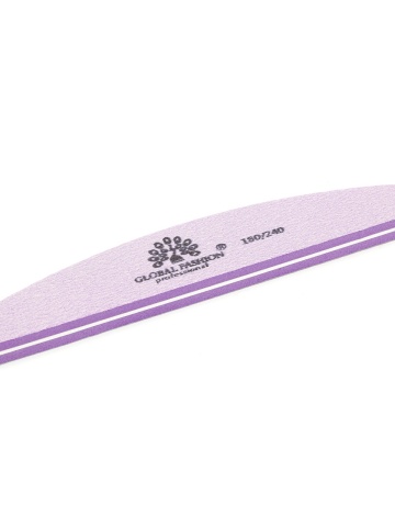 Pila buffer unghii, Global Fashion, 180/240, Violet - Img 3