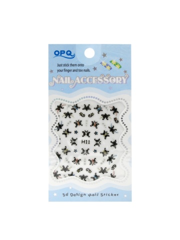 Sticker decor unghii 3D, Nail Accessory OPQ H11 - Img 1