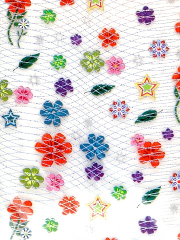 Sticker decor unghii, tatuaj pentru nai art, Nail Accessory Flowers - Img 2