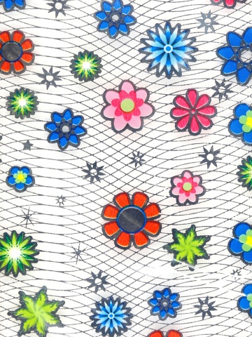 Abtibild decor unghii, Nail Accessory Flowers Big - Img 2
