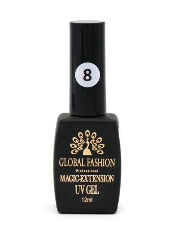 Gel de constructie unghii UV, Magic-Extension, Global Fashion, 12 ml, Nude, 08 - Img 2