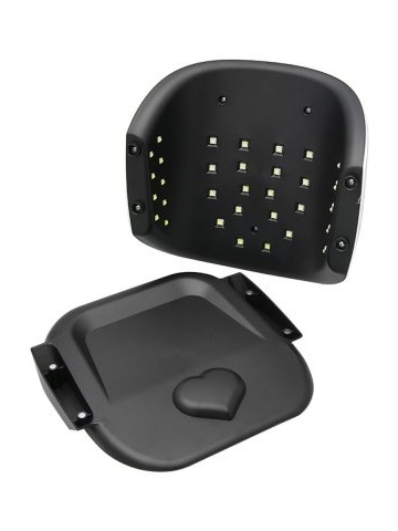 Lampa profesionala unghii LED/UV S7, Global Fashion, 48W, timer, pentru uscat oja semipermanenta sau gel UV, alba - Img 4