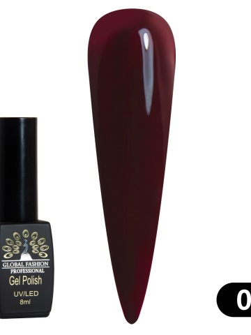 Oja semipermanenta Black Elite, Global Fashion 8 ml, 027 - Img 2