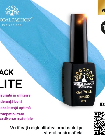Oja semipermanenta BLACK ELITE, Global Fashion 8 ml, 105 - Img 1