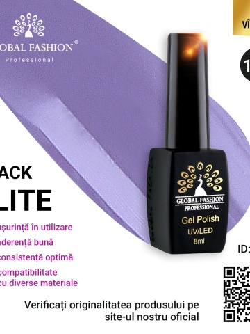 Oja semipermanenta BLACK ELITE, Global Fashion 8 ml, 118 - Img 1