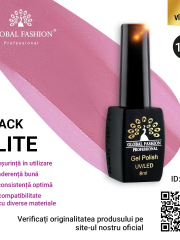 Oja semipermanenta BLACK ELITE, Global Fashion 8 ml, 126 - Img 1