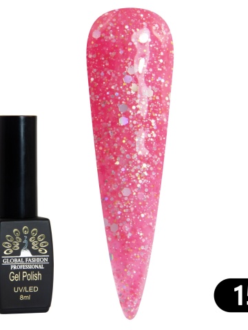 Oja semipermanenta BLACK ELITE, Global Fashion 8 ml, 150 - Img 2