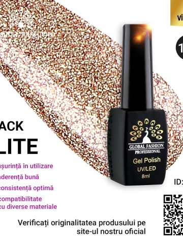 Oja semipermanenta BLACK ELITE, Global Fashion 8 ml, 153 - Img 1