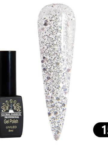 Oja semipermanenta BLACK ELITE, Global Fashion 8 ml, 156 - Img 2