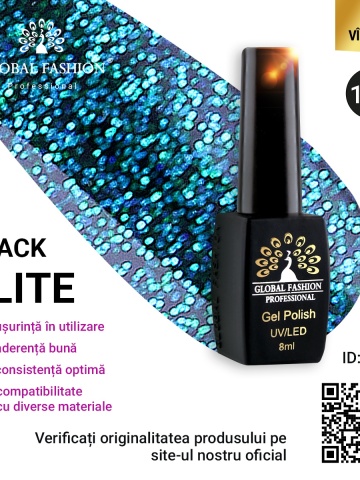 Oja semipermanenta BLACK ELITE, Global Fashion 8 ml, 163 - Img 1