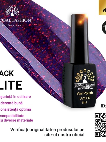Oja semipermanenta BLACK ELITE, Global Fashion 8 ml, 167 - Img 1