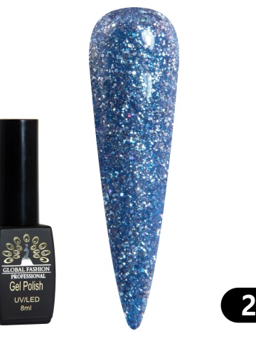Oja semipermanenta BLACK ELITE, Global Fashion 8 ml, 213 - Img 2