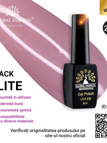 Oja semipermanenta Black Elite, Global Fashion 8 ml, 237 - Img 1