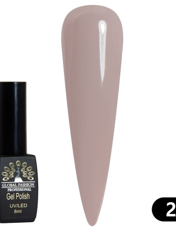 Oja semipermanenta BLACK ELITE, Global Fashion 8 ml, 250 - Img 2