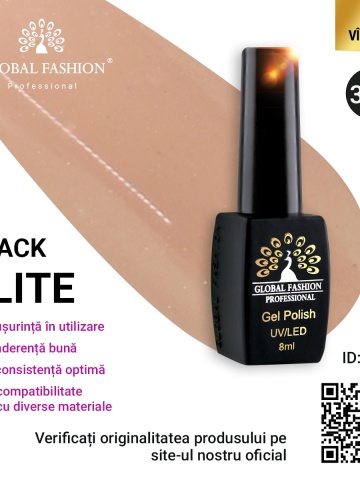 Oja semipermanenta Black Elite, Global Fashion 8 ml, 333 - Img 1