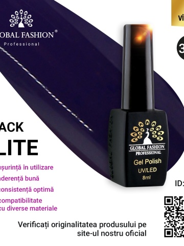 Oja semipermanenta BLACK ELITE, Global Fashion 8 ml, 354 - Img 1