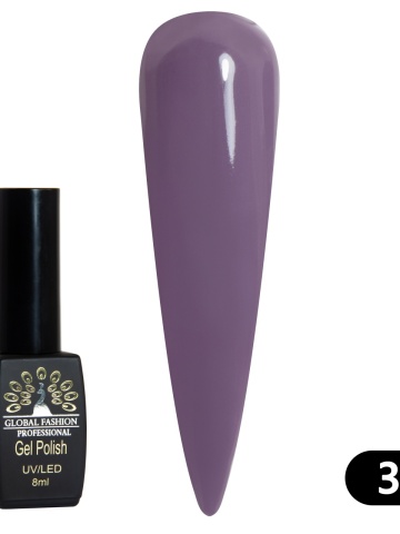 Oja semipermanenta Black Elite, Global Fashion 8 ml, 361 - Img 2