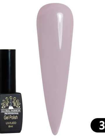 Oja semipermanenta Black Elite, Global Fashion 8 ml, 368 - Img 2