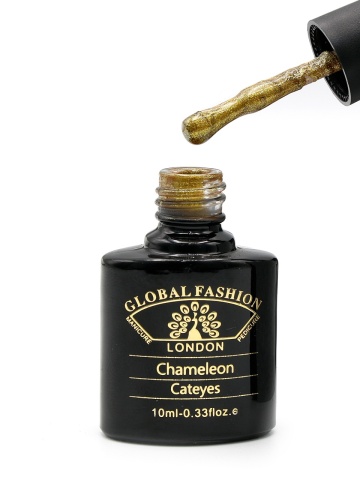 Oja semipermanenta Chameleon Cat Eyes, Global Fashion, 10ml, 15 - Img 3