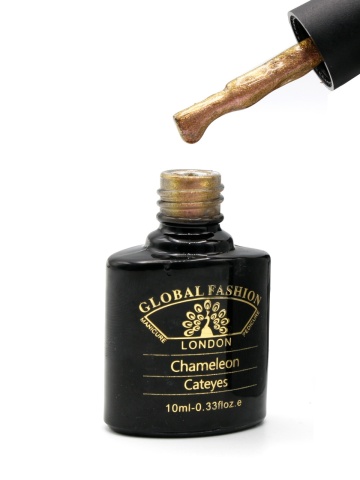 Oja semipermanenta Chameleon Cat Eyes, Global Fashion, 10ml, 34 - Img 2