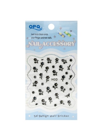 Tatuaj decor unghii 3D, Nail Accessory OPQ H10 - Img 1