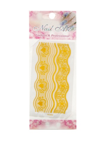 Abtibild decor unghii, Nail Art YC-017 - Img 1