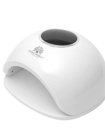 Lampa LED/UV G2 pentru uscat unghii, Global Fashion, 66W, display, timer, alba - Img 2