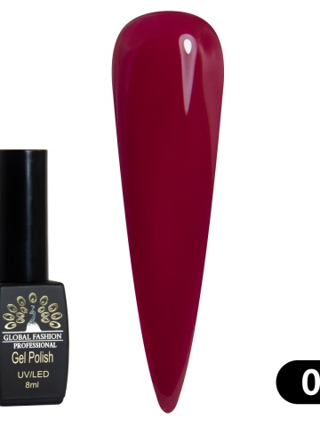 Oja semipermanenta Black Elite, Global Fashion 8 ml, 024 - Img 2