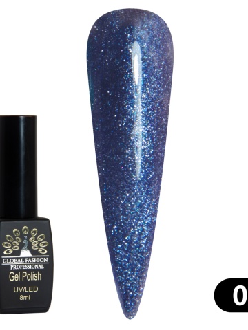 Oja semipermanenta Black Elite, Global Fashion 8 ml, 056 - Img 2
