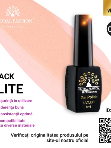 Oja semipermanenta BLACK ELITE, Global Fashion 8 ml, 075 - Img 1