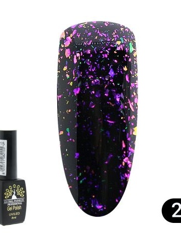Oja semipermanenta BLACK ELITE, Global Fashion 8 ml, 212 - Img 2
