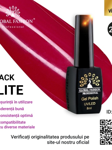 Oja semipermanenta BLACK ELITE, Global Fashion 8 ml, 288 - Img 1