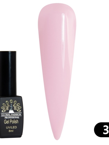 Oja semipermanenta Black Elite, Global Fashion 8 ml, 324 - Img 2