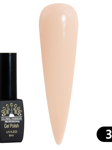 Oja semipermanenta Black Elite, Global Fashion 8 ml, 327 - Img 2