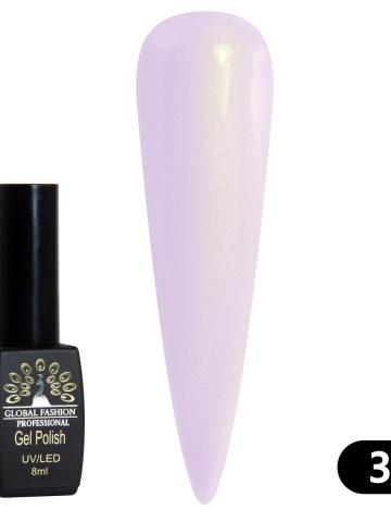 Oja semipermanenta Black Elite, Global Fashion 8 ml, 334 - Img 2