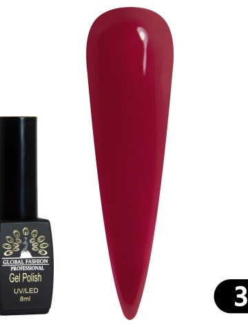 Oja semipermanenta Black Elite, Global Fashion 8 ml, 338 - Img 2