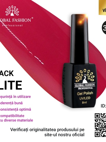 Oja semipermanenta Black Elite, Global Fashion 8 ml, 364 - Img 1