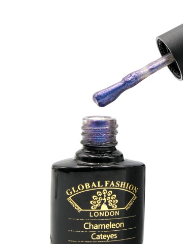 Oja semipermanenta Chameleon Cat Eyes, Global Fashion, 10ml, 13 - Img 4