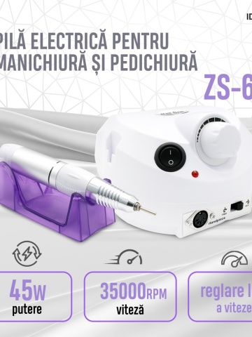 Pila electica ZS-601, 35000RPM, Alba - Img 1