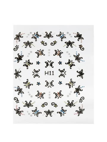Sticker decor unghii 3D, Nail Accessory OPQ H11 - Img 3
