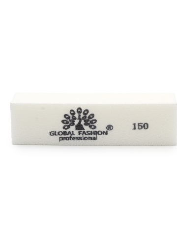 Buffer pentru unghii, granulatie 150, alb - Img 2