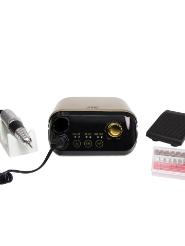 Freză electrică pentru manichiură și pedichiură SML 35000 rpm, M1, Local Gold - Img 3